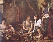Eugene Delacroix Women of Algiers (mk09) oil painting artist